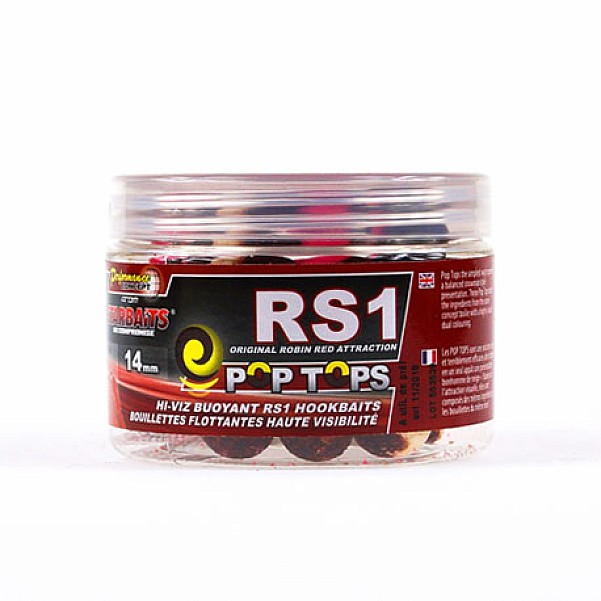 Starbaits Performance Pop Tops - RS1tamaño 14 mm - MPN: 2520 - EAN: 3297830025205