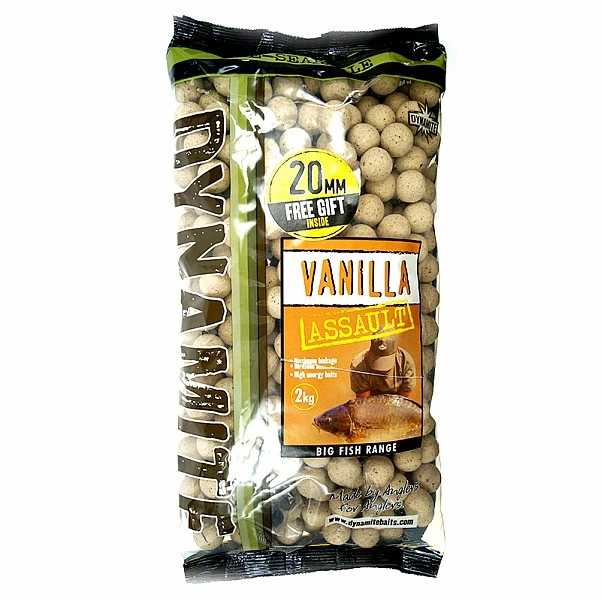 DynamiteBaits Vanilla Assault Shelf Life Boilie