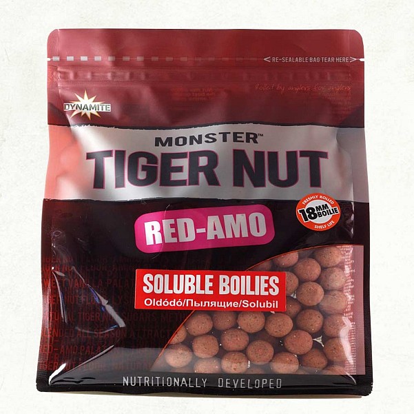 DynamiteBaits Monster Tiger Nut Red Amo Soluble Boilies - MPN: DY024 - EAN: 5031745210718