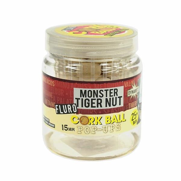 DynamiteBaits Fluro White Corkball Pop-Ups Monster Tiger Nut