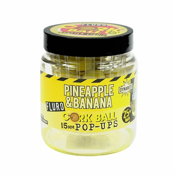 DynamiteBaits Fluro Corkball Pop-Ups Pineapple & Banana