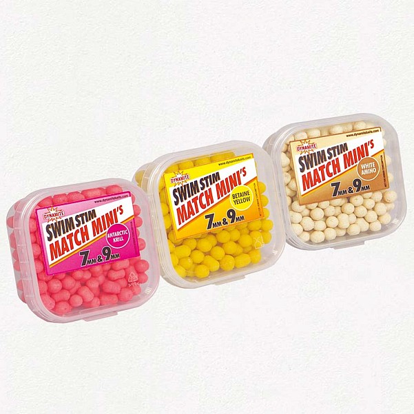 DynamiteBaits Swim Stim Match Minis White Amino - MPN: DY008 - EAN: 5031745211463