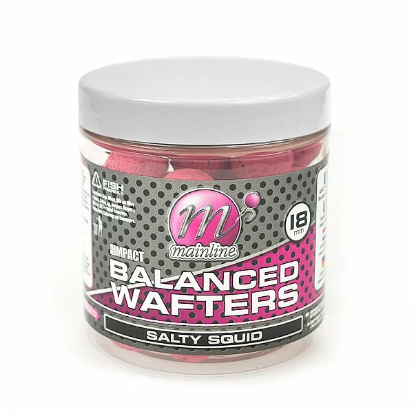 Mainline High Impact Balanced Wafters - Salty Squid  18mm