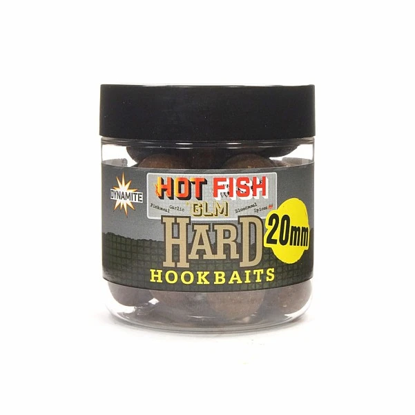DynamiteBaits Hardened Hookbaits - Hot Fish & GLM 20mm