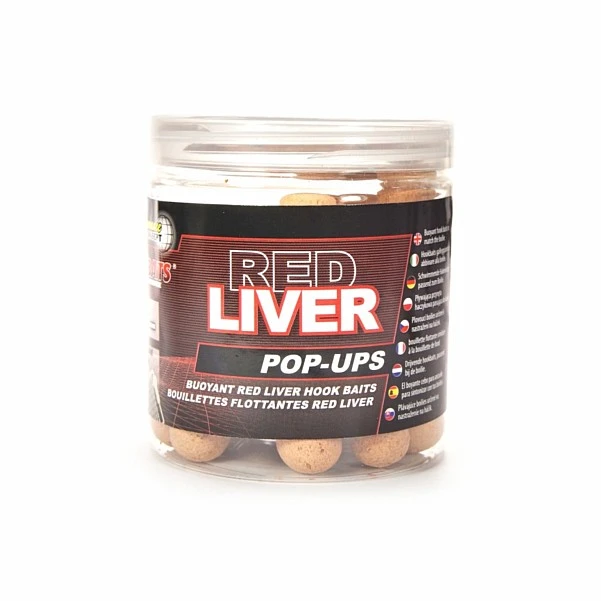 Starbaits Performance Pop Ups - Red Liver  14 mm