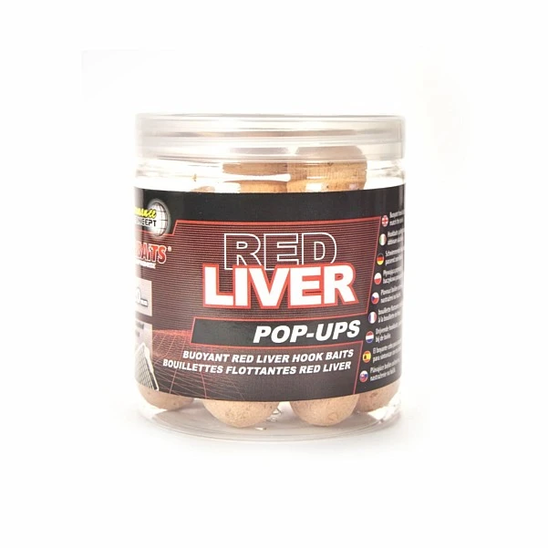 Starbaits Performance Pop Ups - Red Liver  20 mm