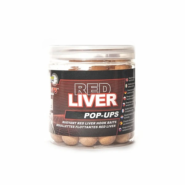 Starbaits Performance Fluo Pop Ups - Red Liver 20 mm