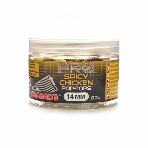 Starbaits Probiotic Pop Tops - Spicy Chickenrozmiar 14 mm - MPN: 72418 - EAN: 3297830724184