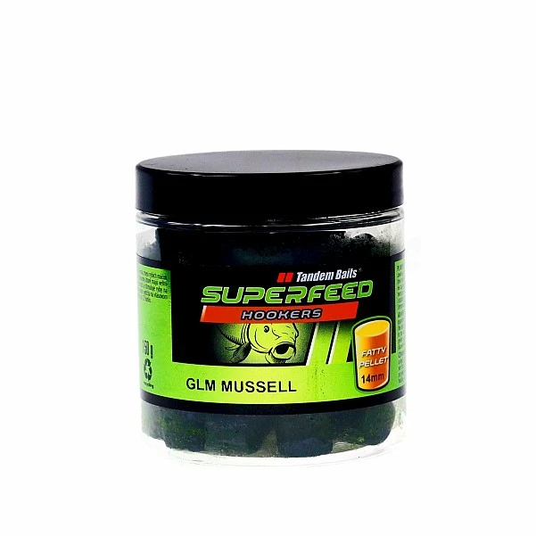 TandemBaits SuperFeed Hook Fatty Pellet GLM Mussel 14 mm
