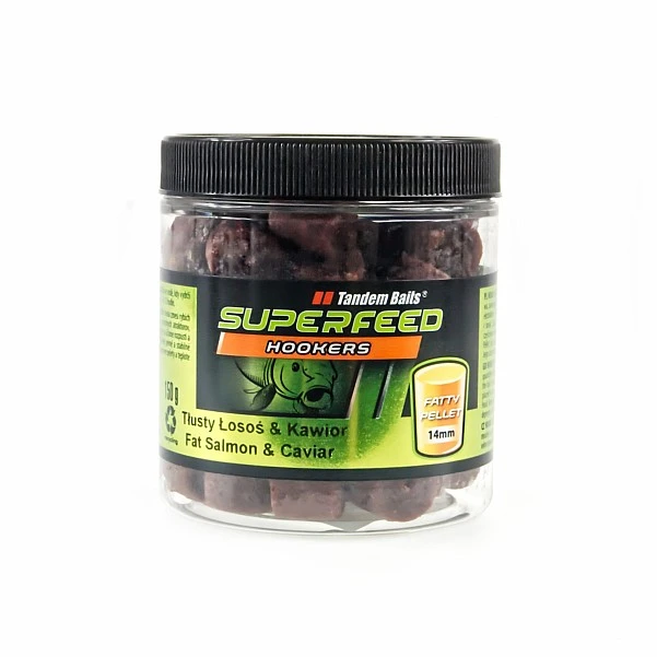 TandemBaits SuperFeed Hook Fatty Pellet  - Tłusty Łosoś & Kawior 14 mm