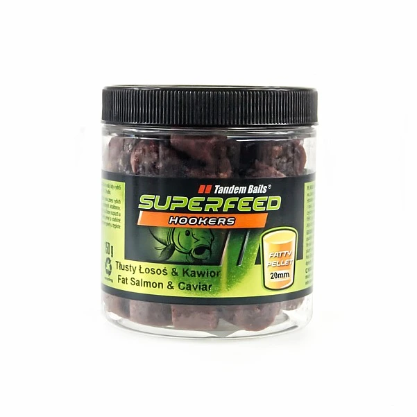 TandemBaits SuperFeed Hook Fatty Pellet  - Tłusty Łosoś & Kawior 20 mm