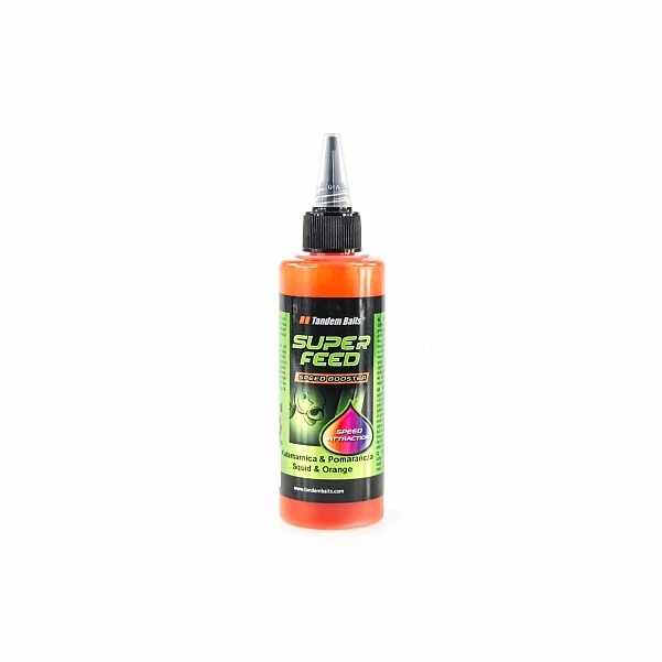 TandemBaits SuperFeed Speed Booster  -  Kałamarnica & Pomarańcza 100ml