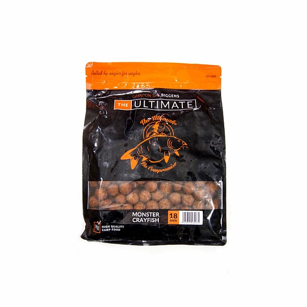 UltimateProducts Top Range Boilies - Monster Crayfishrozmiar 18 mm / 1 kg - EAN: 5903855430235