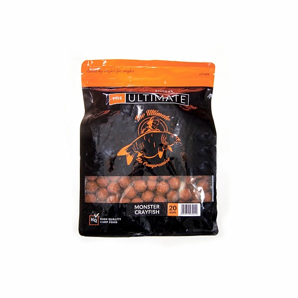 UltimateProducts Top Range Boilies - Monster Crayfishrozmiar 20 mm / 1 kg - EAN: 5903855430242