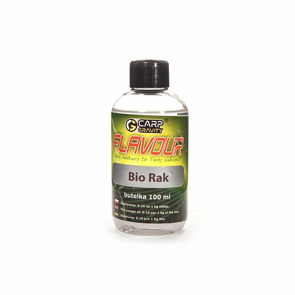 Carp Gravity Flavour - Bio RakVerpackung 100ml - MPN: FLA013 - EAN: 200000059835