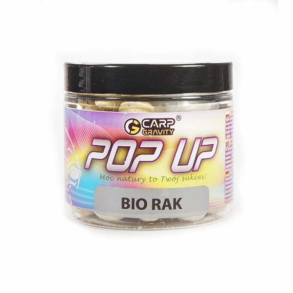 Carp Gravity Fluo Pop Ups - Bio Rakrozmiar 15mm / 200ml - MPN: PUF013 - EAN: 200000059958