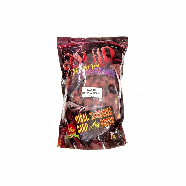 Misel Zadravec Squid Demon Squid Strawberry Boiliesméret 20mm / 1kg - MPN: 0002355 - EAN: 200000060602
