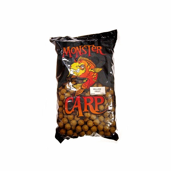 Misel Zadravec Monster Carp Yellow Fruit Boilies rozmiar 20mm / 2,5kg - MPN: 0021828 - EAN: 200000060824