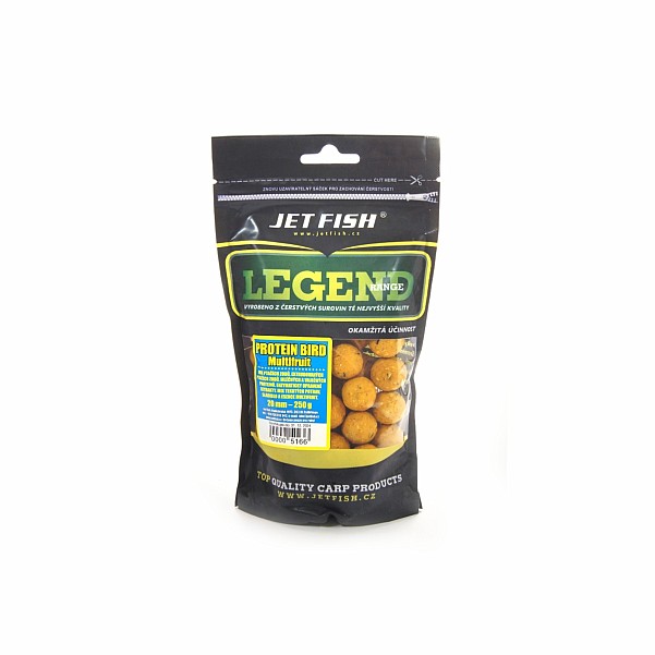 Jetfish Legend Boilie - Protein Bird - MultiFruitGröße 20mm / 250g - MPN: 000516 - EAN: 00005166