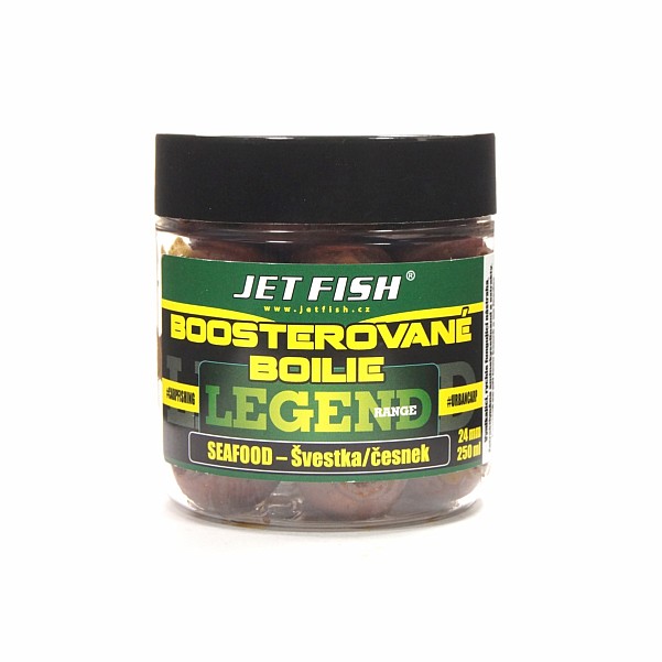 Jetfish Legend Boosted Boilies Seafood - Plum / Garlicrozmiar 24mm - MPN: 000251 - EAN: 00002516