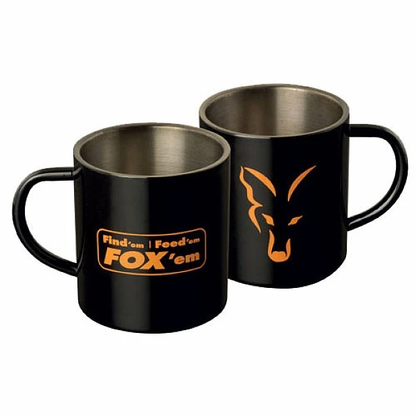 Fox Stainless Steel Mug 400ml