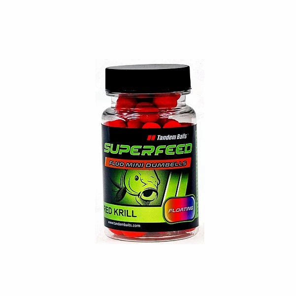 TandemBaits SuperFeed Fluo Red Krill дамбелі / 35 г