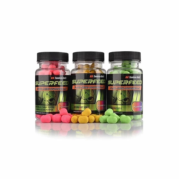 TandemBaits SuperFeed Fluo Coco Vanilla дамбелі / 35 г