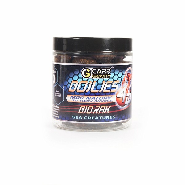 Carp Gravity 4D Boilies - Bio Rakрозмір 25мм / 250мл - MPN: K4D015 - EAN: 200000061104