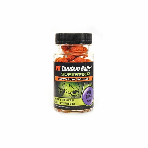 TandemBaits SuperFeed Diffusion Pop-Up - Halibut & Truskawka 12 mm / 30g