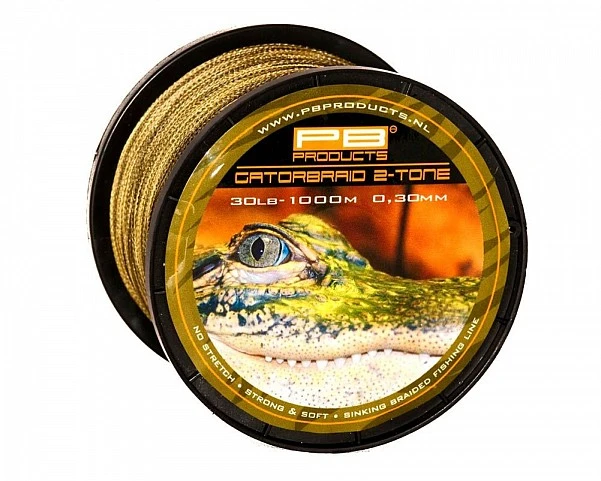 PB Gator Braid 2 Tone 30lb / 0.30mm (1000m)