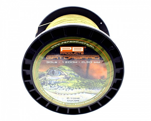 PB Gator Braid 2 ToneTyp 30lb / 0.30mm (1200m) - MPN: 11522 - EAN: 8717524115227