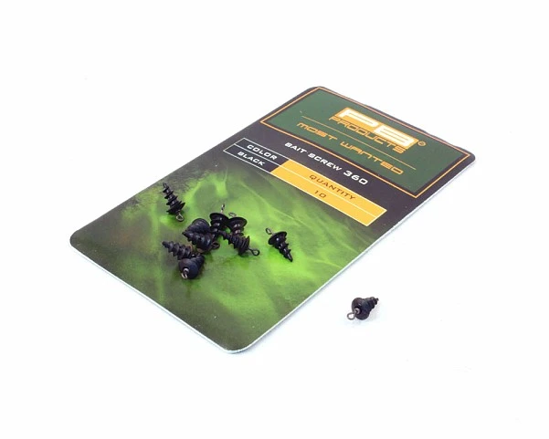 PB Bait Screw 360 black/czarny
