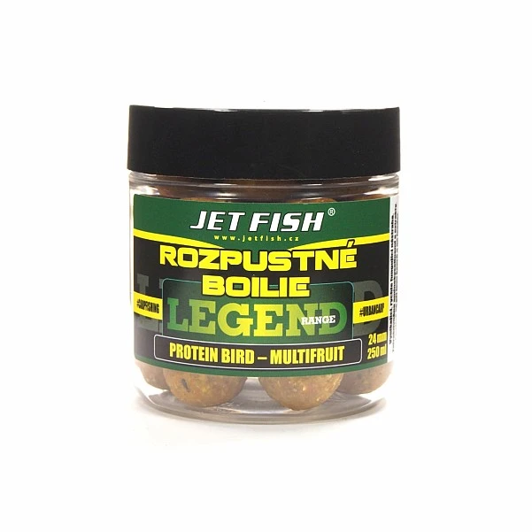 Jetfish Legend Soluble Boilies Protein Bird - MultiFruit 24mm