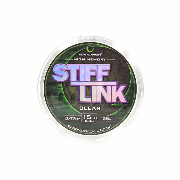 Gardner Stiff-Linktamaño 15 lb / Transparente - MPN: STL15C - EAN: 5060573461122