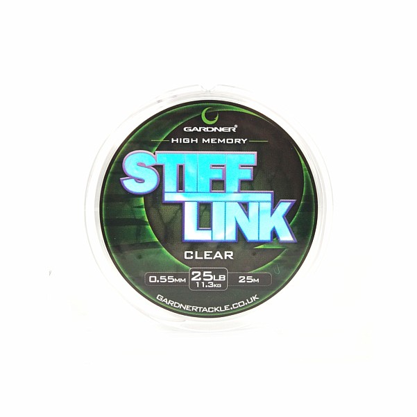 Gardner Stiff-Linkrozmiar 25 lb / Clear (przeźroczysty) - MPN: STL25C - EAN: 5060573461146