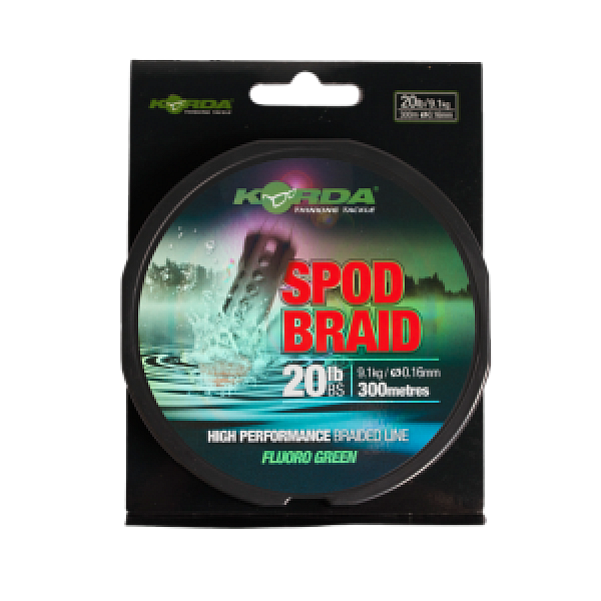 Korda Spod Braidlongitud 300 m - MPN: KSPB - EAN: 5060062118179