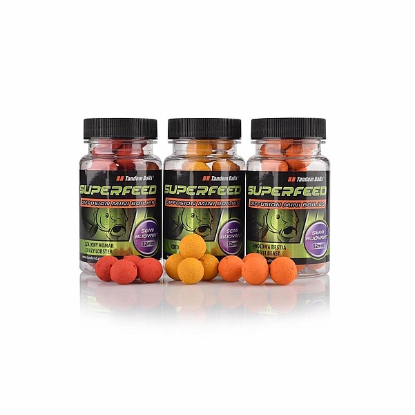 TandemBaits SuperFeed Diffusion Boilies Truskawka KremowaGröße 12 mm / 35g - MPN: 24561 - EAN: 5907666667668