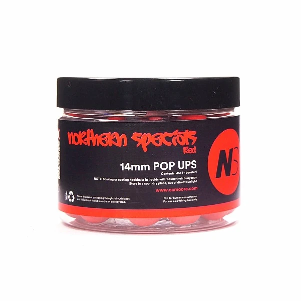CcMoore Northern Special Pop Ups - NS1 Red 14 mm