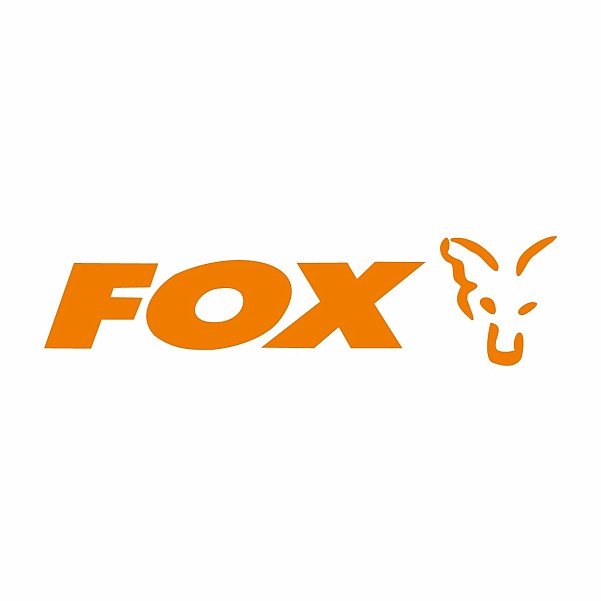 Fox Sticker  - Oranžová vyříznutá bez pozadívelikost 145x37mm - EAN: 200000062057