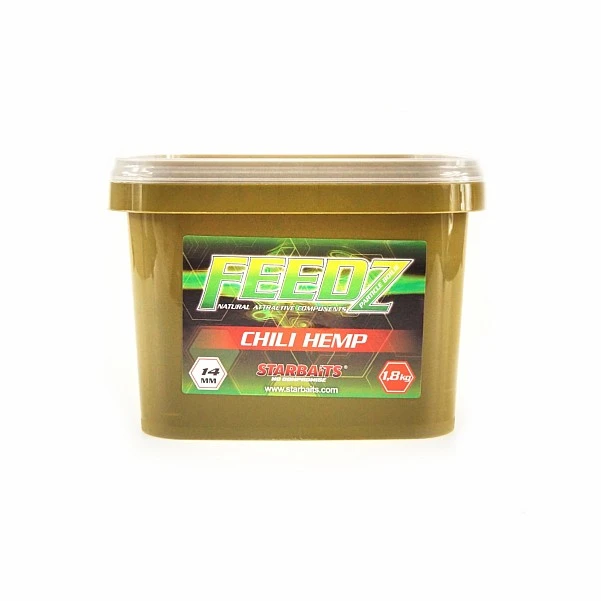 Starbaits FEEDZ Boilies - Chilli Hemp  14 мм / 1,8 кг