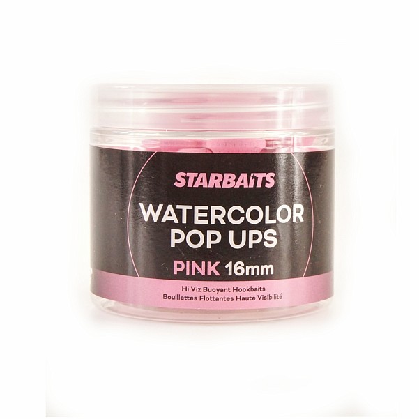 Starbaits Watercolor Pop-Up Pink dydis 16 mm - MPN: 71754 - EAN: 3297830717544