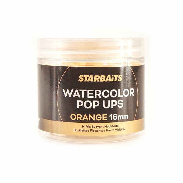Starbaits Watercolor Pop-Up Orange méret 16mm - MPN: 71756 - EAN: 1