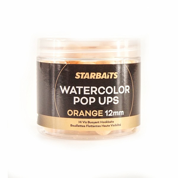 Starbaits Watercolor Pop-Up Orange dydis 12mm - MPN: 71755 - EAN: 3297830717551