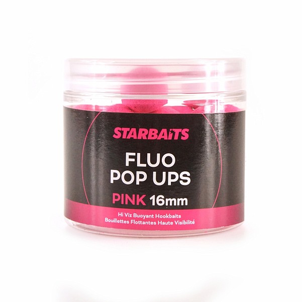 Starbaits Fluo Pop-Up Pink dydis 16 mm - MPN: 16170 - EAN: 3297830161705
