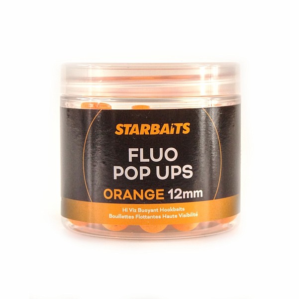 Starbaits Fluo Pop-Up Orange taille 12mm - MPN: 16171 - EAN: 3297830161712