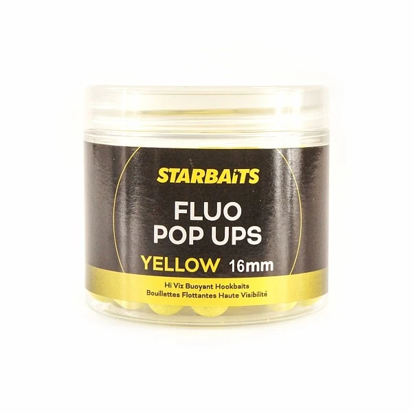Starbaits Fluo Pop-Up Yellow  16 мм