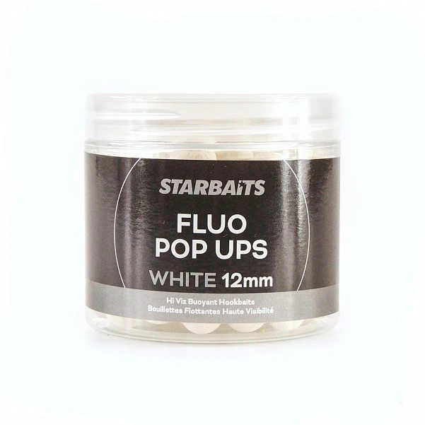 Starbaits Fluo Pop-Up White  12mm