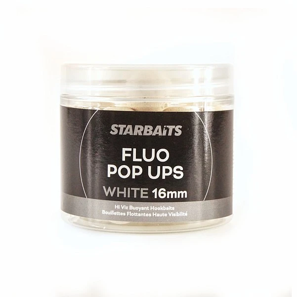 Starbaits Fluo Pop-Up White  16 мм