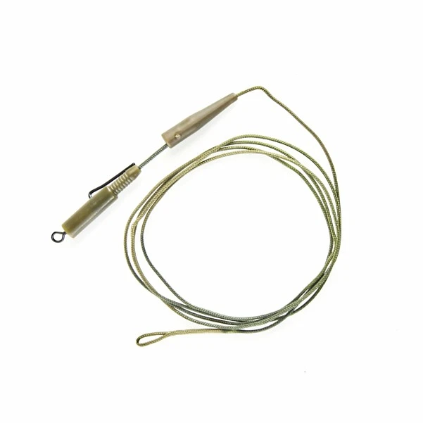 Carp Spirit Gravity Leadcore Leader with Metallic Lead Clip Weed Green (roślinność)