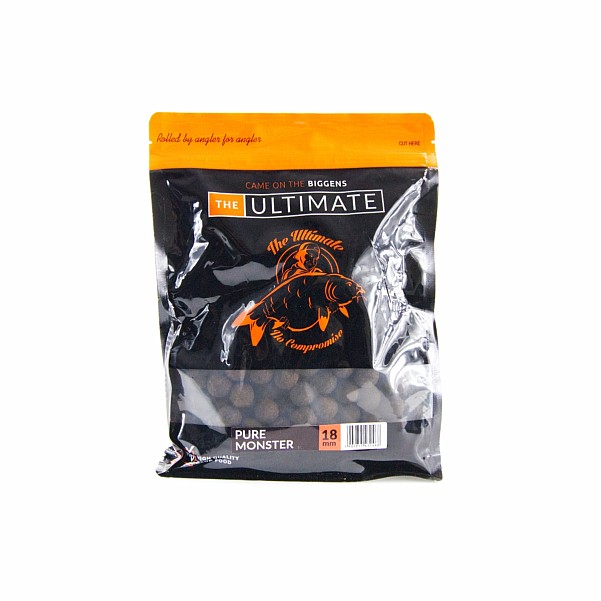 UltimateProducts Top Range Boilies - Pure Monstervelikost 18 mm / 1 kg - EAN: 5903855432468